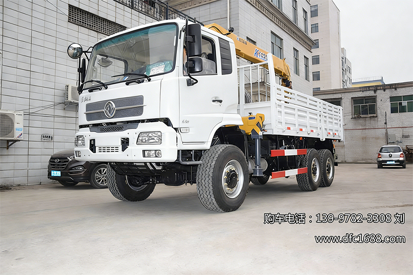 东风天锦6×6驱动越野车240马力 高承载能力